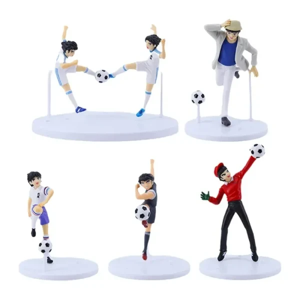 فیگور کاپیتان سوباسا Captain Tsubasa مجموعه 6 عددی