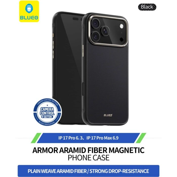 قاب BLUEO بلوو Armor Aramid Fiber Magnetic مگ سیف