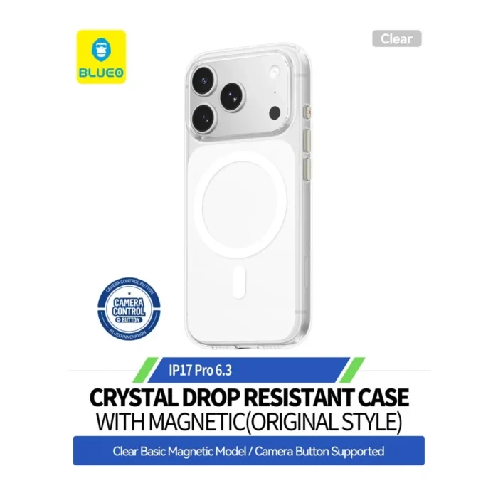 قاب BLUEO بلوو Crystal Drop Resistance With Magnetic Orginal Style