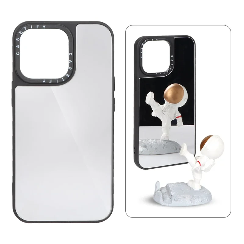 قاب Casetify آینه ای Apple iPhone 13 Pro - نقره ای
