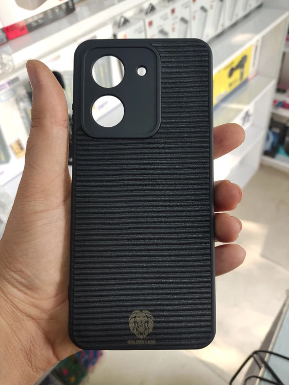 قاب Golden Lion شیاردار Xiaomi Redmi A5 / Poco C71 - مشکی