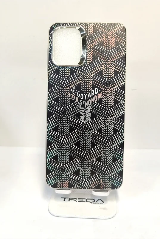 قاب Goyard محافظ لنزدار متال سامسونگ گلکسی A۱۲ M۱۲ /F۱۲ مشکی