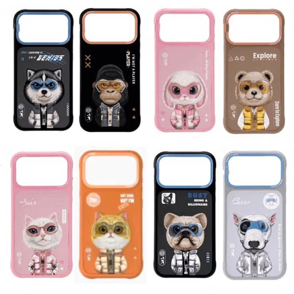 قاب NIMMY نيمي Glasses Cool 2.0 Cute Embroidery Series