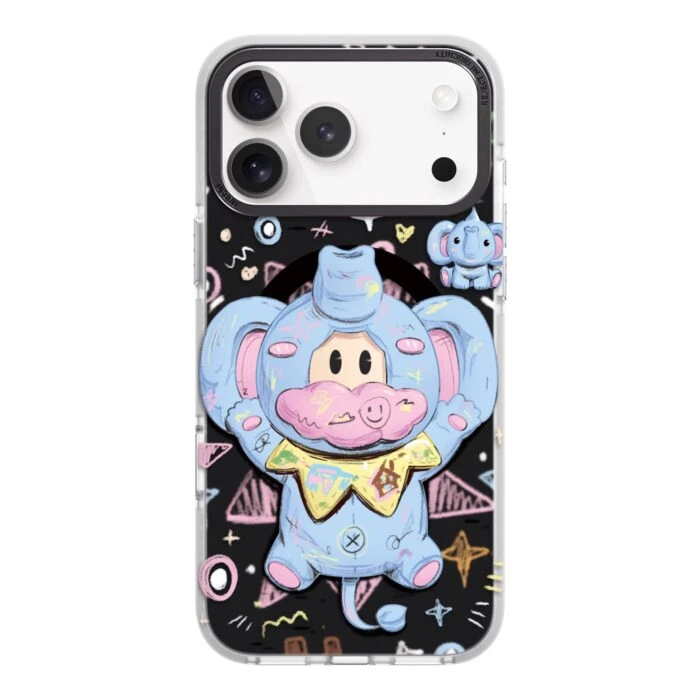 قاب OGBRO او جي برو Pink Star Elephant Series Magsafe مگ سیف