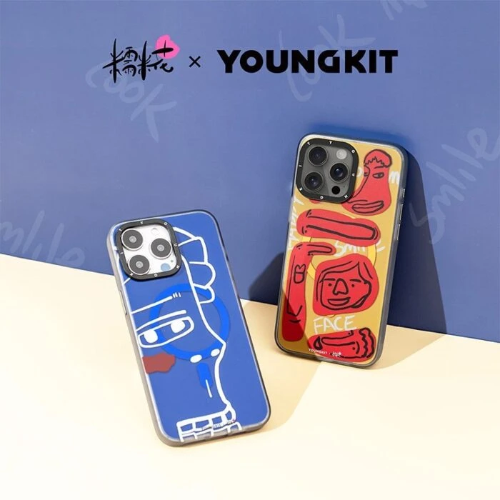 قاب YOUNGKIT یانگ کیت Abstract Face Lines Magsafe