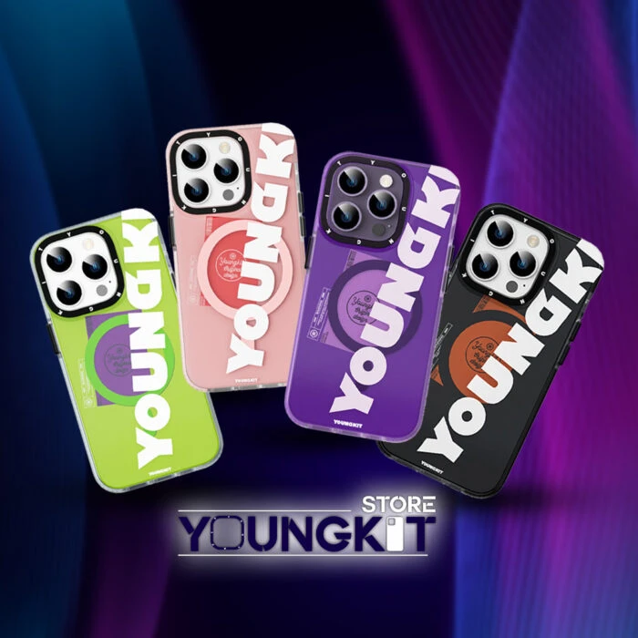 قاب YOUNGKIT یانگ کیت Colorful Anti-Drop Series Magsafe