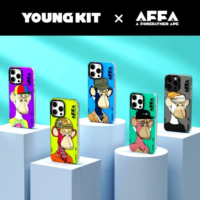 قاب YOUNGKIT یانگ کیت Funny Bored Ape Magsafe
