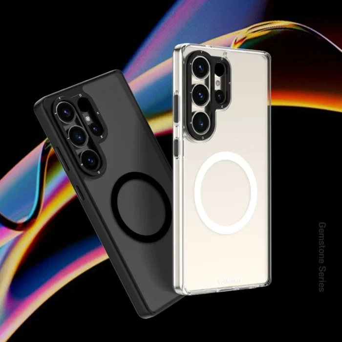 قاب YOUNGKIT یانگ کیت Gemstone Glass Back + Soft Frame سامسونگ