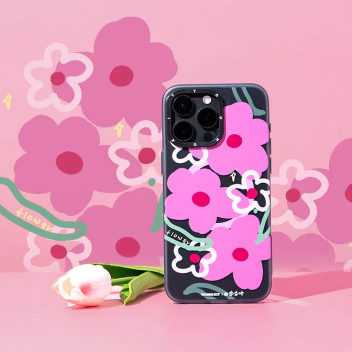 قاب YOUNGKIT یانگ کیت Irregular Floral Magsafe