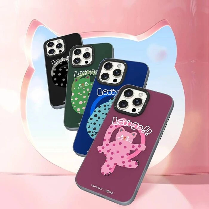 قاب YOUNGKIT یانگ کیت MiGu Polka Dots Cat