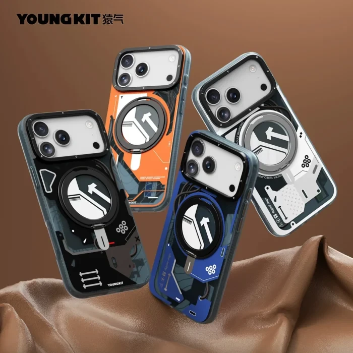 قاب YOUNGKIT یانگ کیت StarShip 360° Spin Magnetic Stand Magsafe