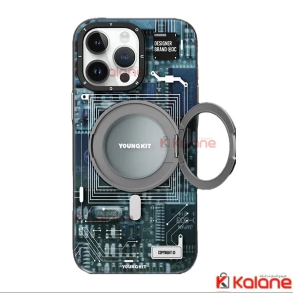 قاب Youngkit گوشی Apple iPhone 15 Pro مدل Technology MegSafe stand