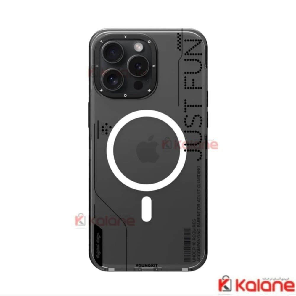 قاب Youngkit گوشی Apple iPhone 16 Pro Max مدل Removable Crystal Non Yellowing