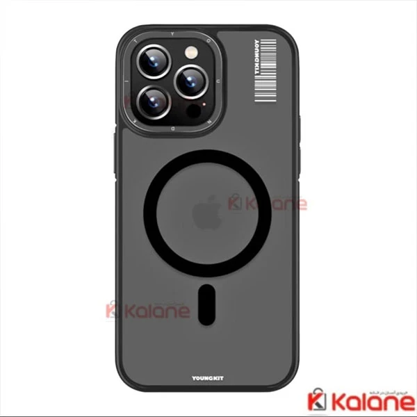 قاب Youngkit گوشی Apple iPhone 16 Pro مدل Rock Sand Skin Feel Magsafe Series