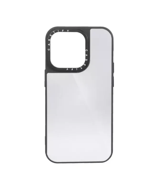 قاب case tify آینه ای Apple iphone 14 proMax نقره ای / قاب آیفون۱۴ پرومکس