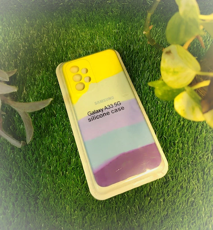 قاب samsung A33/5G سیلیکونی رنگی کد 2024