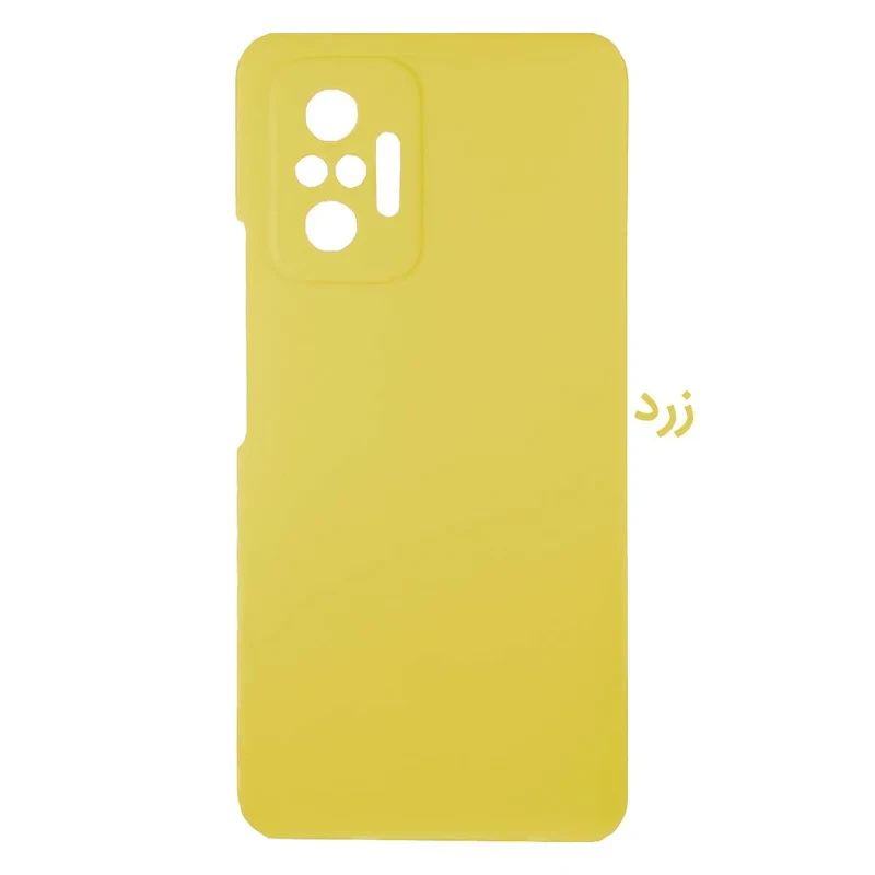 قاب silicon case مدل شیائومی Redmi note ۱۰ note ۱۰s رنگبندی / زرد / صورتی