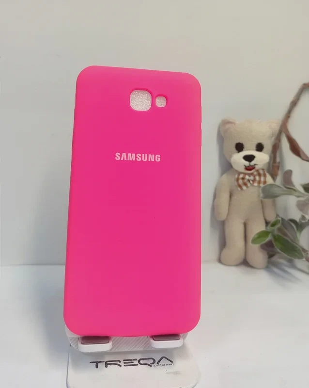 قاب silicone case J5 prime صورتی خاص