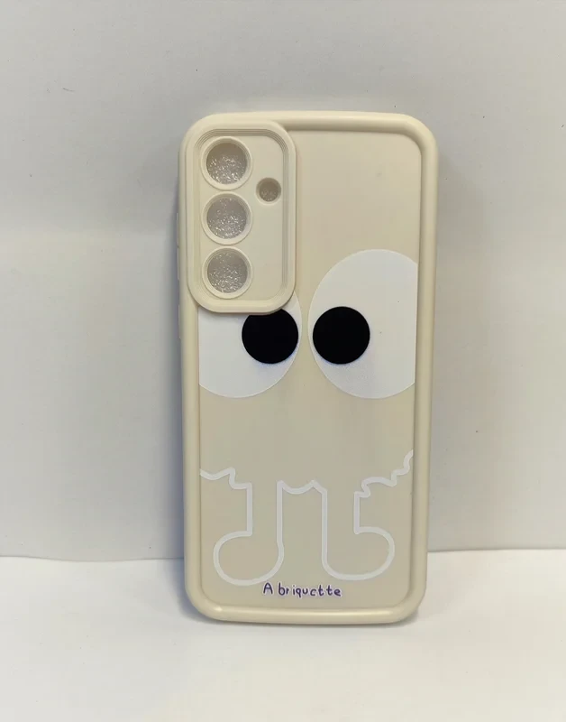 قاب solid case brigutte مدل samsung galaxy A35 کرمی