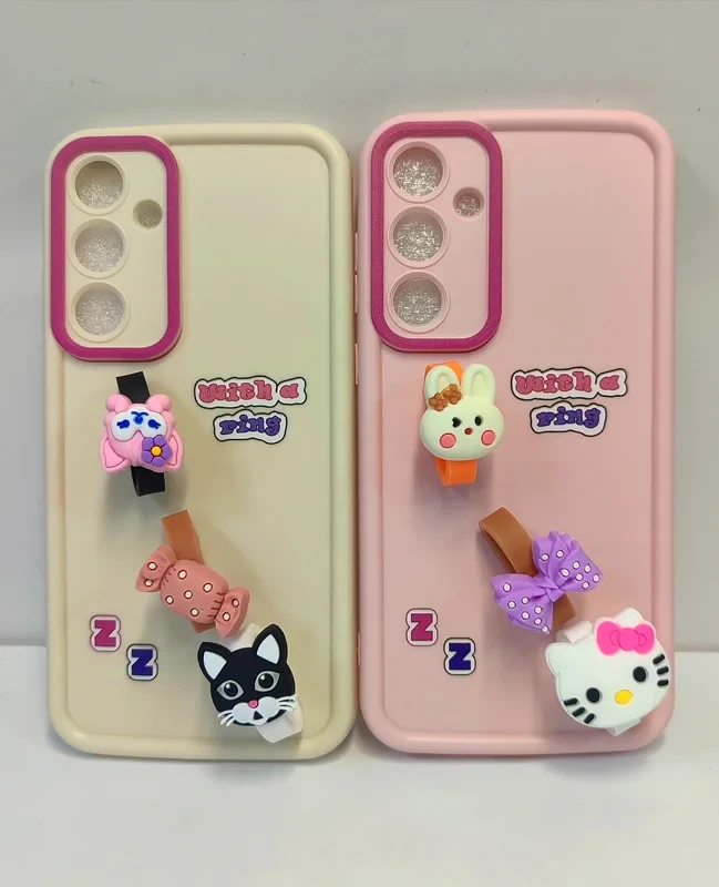قاب.solid case عروسکی انگشتی samsung galaxy A35