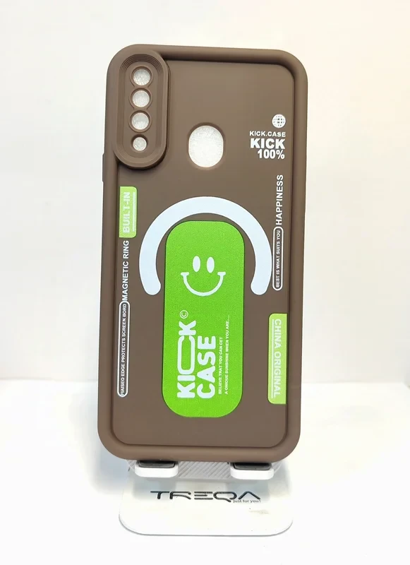قاب solid kick case مدل سامسونگ گلکسی A۲۰s / قهوه ای