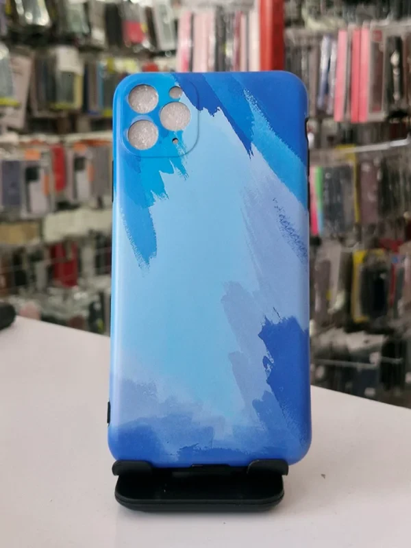 قاب آب رنگی آبی iPhone 11pro max