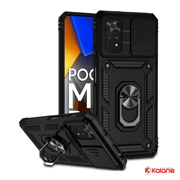 قاب آنتی شوک گوشی Xiaomi Poco M4 Pro 4G مدل Knight’s Shadow
