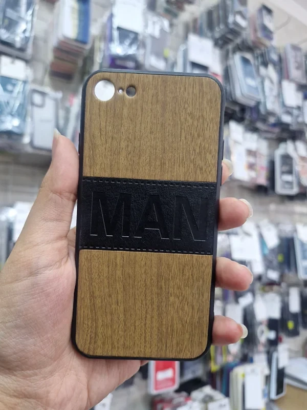 قاب آیفون ۷و ۸‌طرح چوب iphone 7 /8