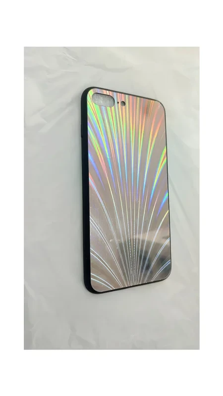 قاب آیفون8+/8plus پلاس رنگین کمانی
