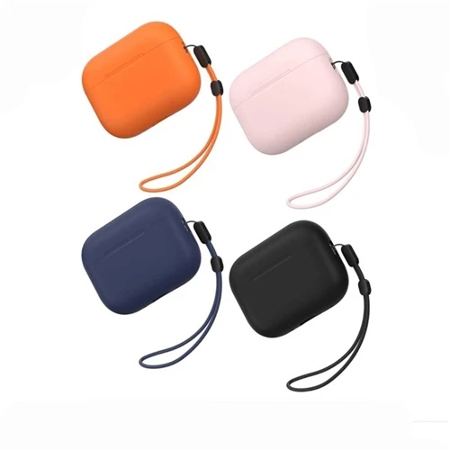 قاب ايرپاد BLUEO بلوو Liquid Silicone ايرپادز پرو3 Airpods Pro3 همراه با آویز