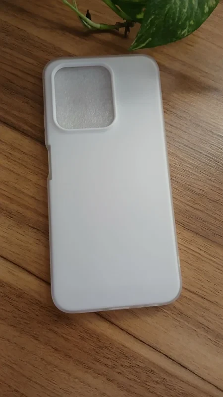 قاب دولایه مات سفید xiaomi redmi 15c