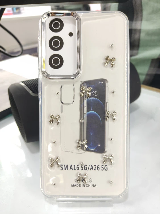 قاب رزینی شفاف طرح برجسته Samsung Galaxy A26