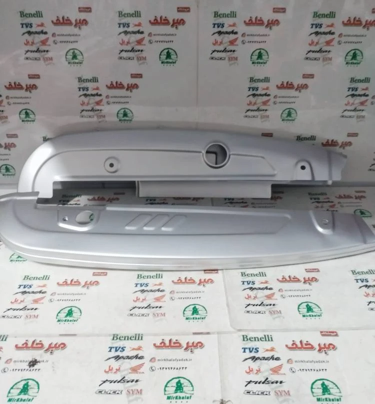 قاب زنجیر موتور بی کلاچ طرح ویو 3 خط فلزی