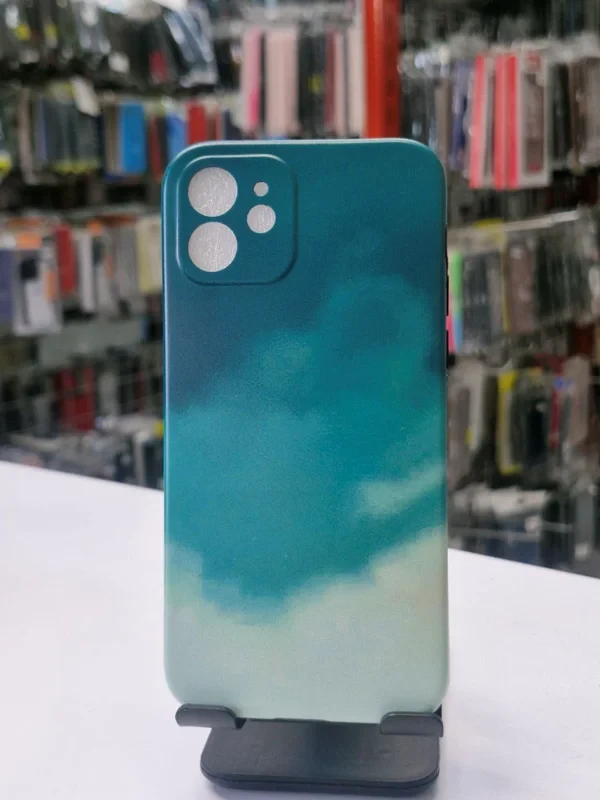 قاب سبز آب رنگی iPhone 12