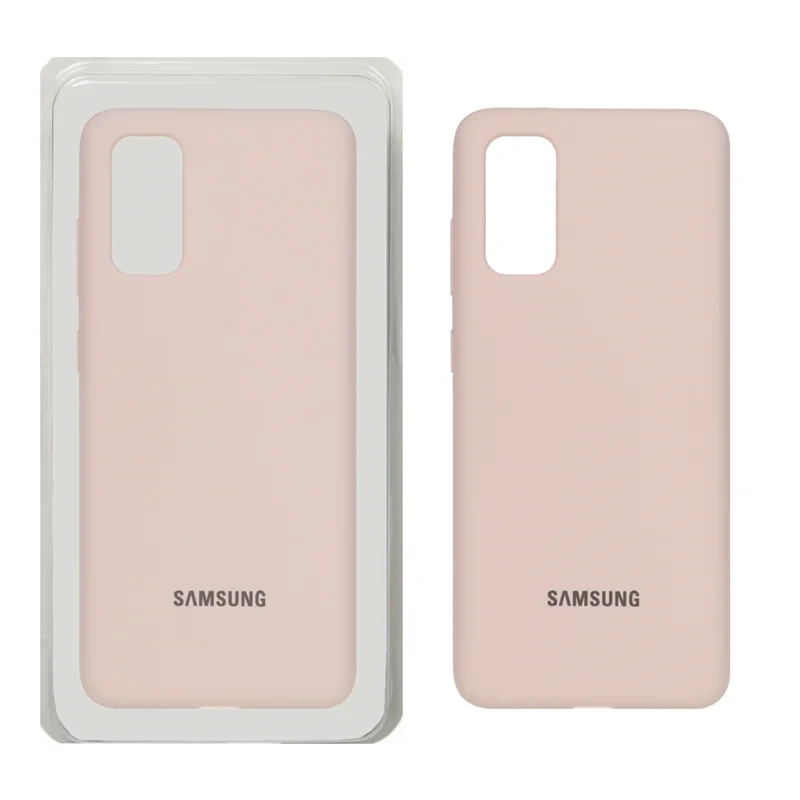 قاب سلیکون اورجینال پاک کنی Samsung galaxy s20