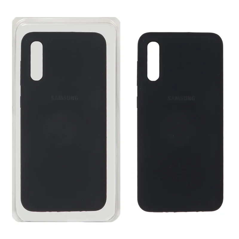 قاب سلیکون اورجینال پاک کنی مشکی Samsung galaxy a50/A50S/A30S