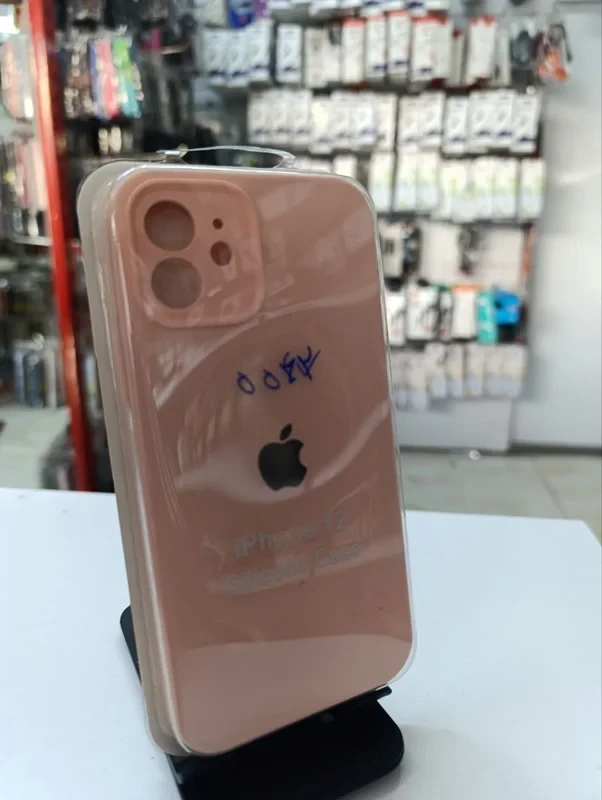 قاب سلیکون اورجینال گلبهی iPhone 12