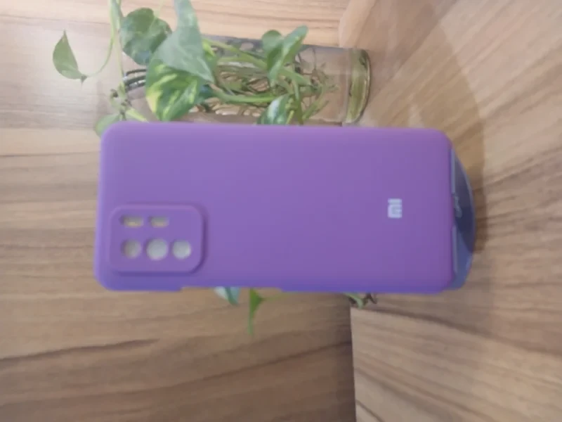 قاب سلیکون بنفش xiaomi poco m3/ redmi 9t