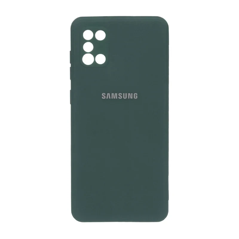 قاب سلیکون سبز Samsung galaxy a31