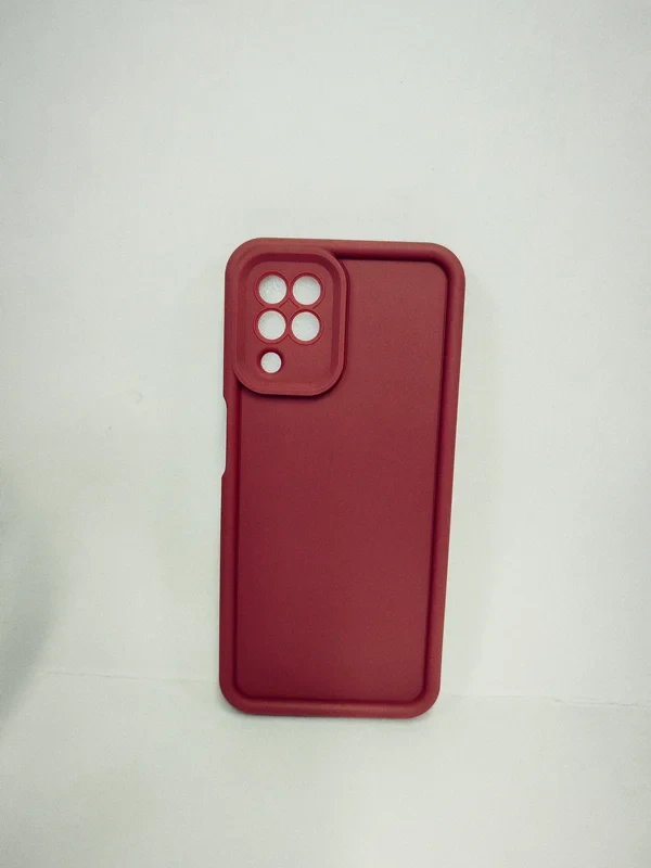 قاب سولید زرشکی /M32/samsung A22 4G/M22