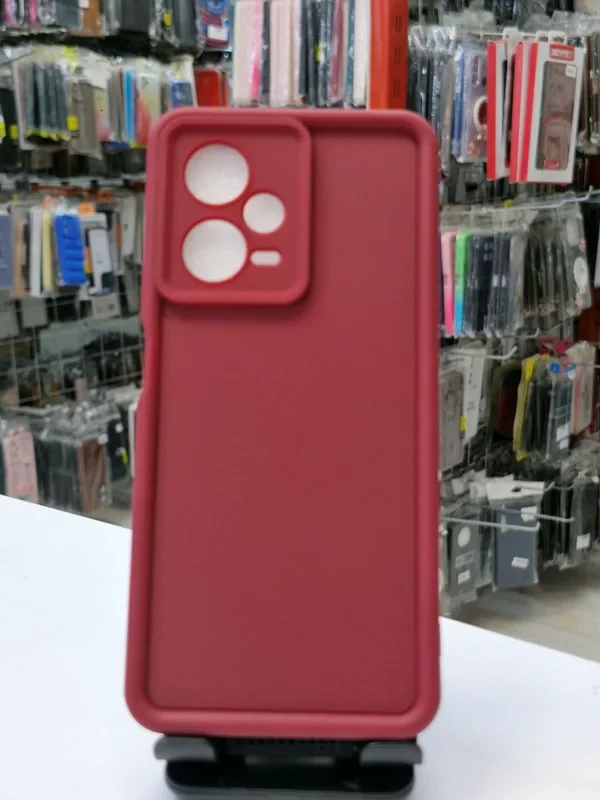 قاب سولید زرشکی xiaomi note 12 pro plus