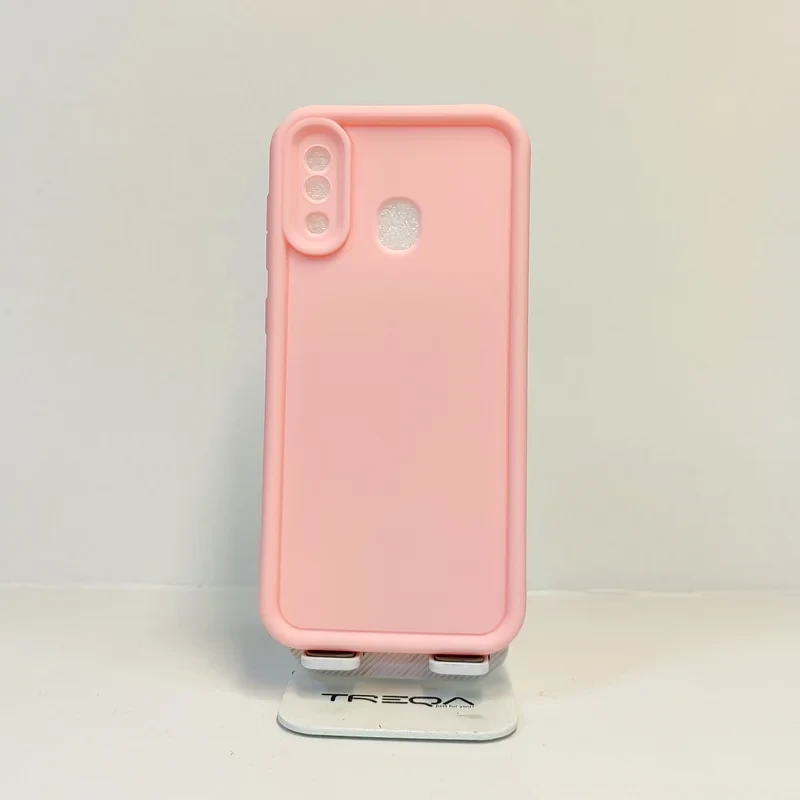 قاب سولید سیلیکونی محافظ لنزدار سامسونگ A3۰/قاب samsung A۲۰