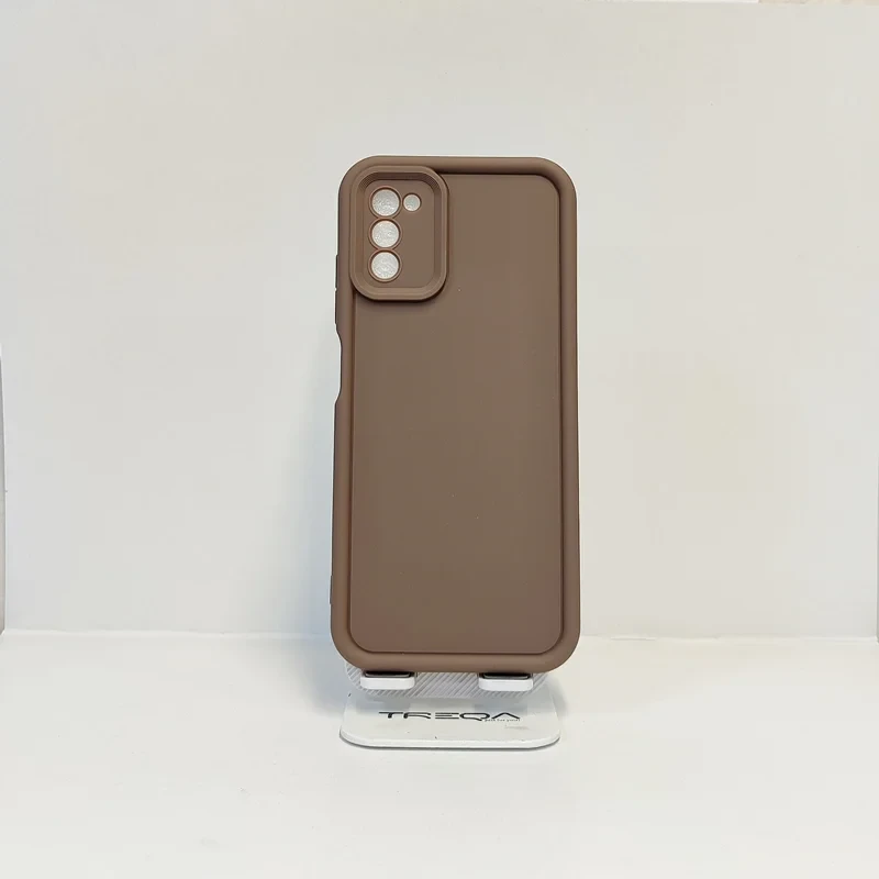 قاب سولید سیلیکونی محافظ لنزدار سامسونگ A۰۳s /قاب samsung A۰۳s