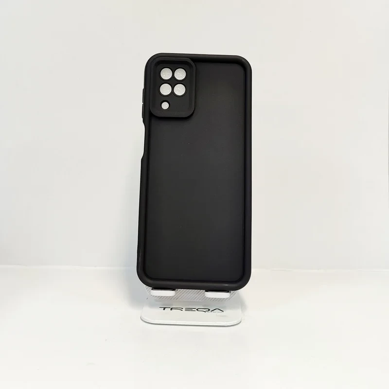 قاب سولید سیلیکونی محافظ لنزدار سامسونگ A۱۲ / قاب samsung A۱۲ m12/f12