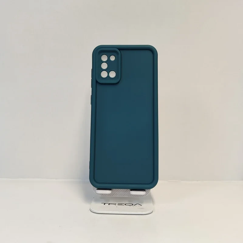 قاب سولید سیلیکونی محافظ لنزدار سامسونگ A۳۱/قاب samsung A۳۱