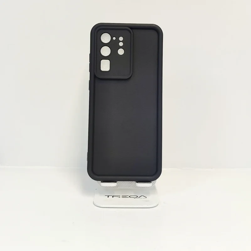 قاب سولید سیلیکونی محافظ لنزدار سامسونگ s۲۰ ultra /قاب samsung S۲۰