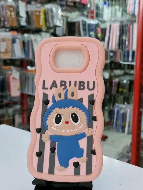 قاب سولید طرح عروسکی babubu صورتی xiaomi poco x3