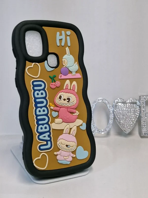 قاب سولید عروسکی labububu فانتزی Samsung galaxy a21s