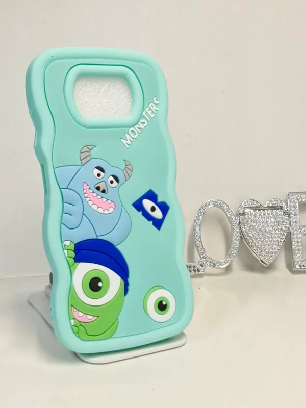 قاب سولید عروسکی monsters فانتزی سبز xiaomi poco x3