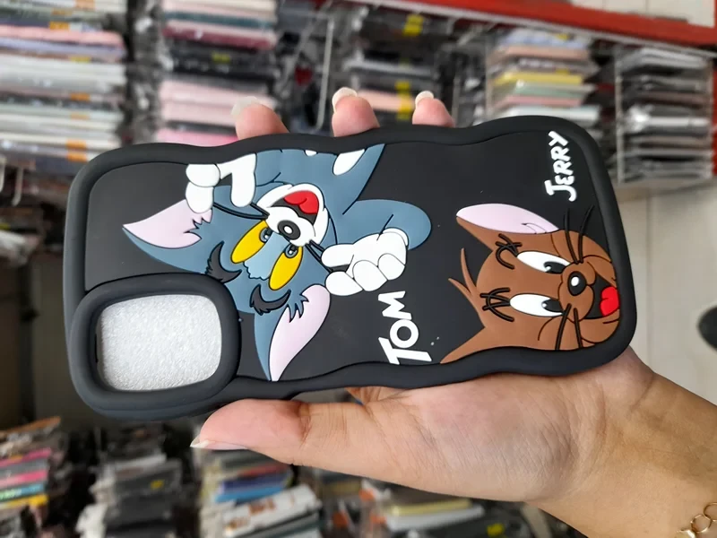 قاب سولید عروسکی tom jerryفانتزی Samsung galaxy a06